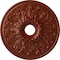 Ekena Millwork Ashley Ceiling Medallion (Fits Canopies up to 4 3/4"), 23 7/8"OD x 4"ID x 2 1/8"P, Firebrick CM23ASFIF - alternate 1